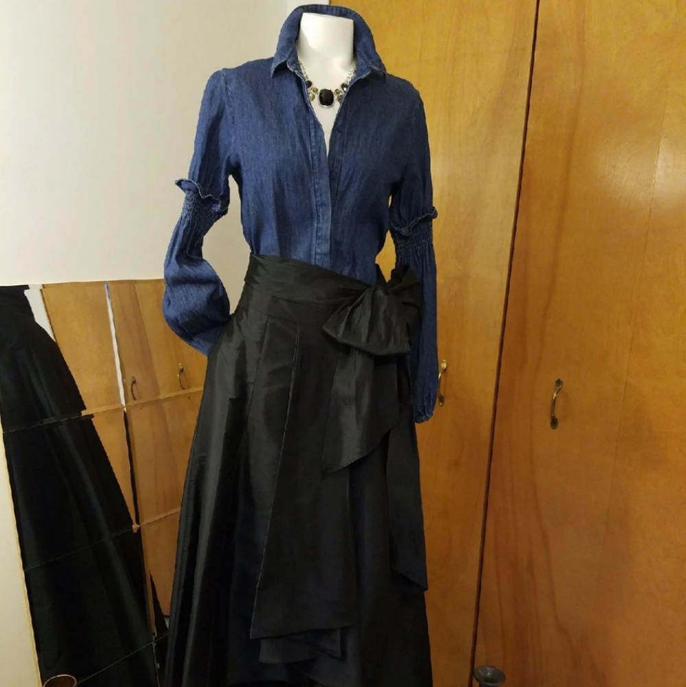 Adrianna Papell Ball Skirt- Black 4